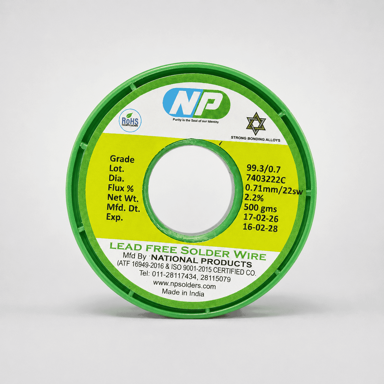 Lead Free Solder Wire 99.3/0.7 - Image 4
