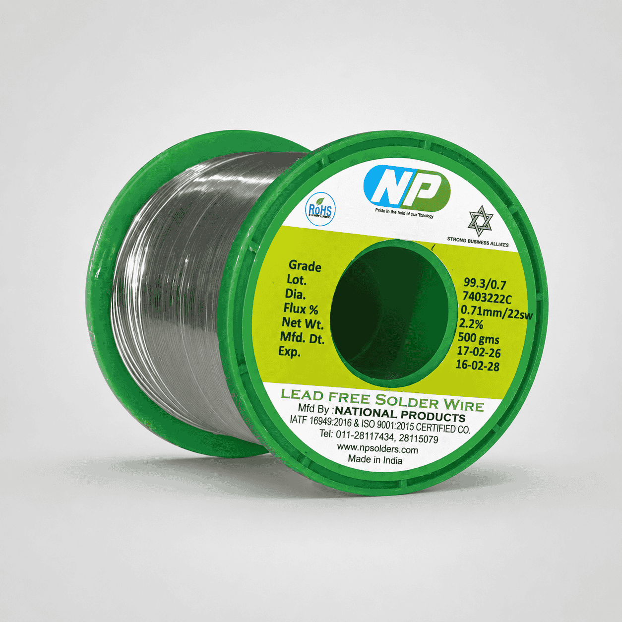 Lead Free Solder Wire 99.3/0.7