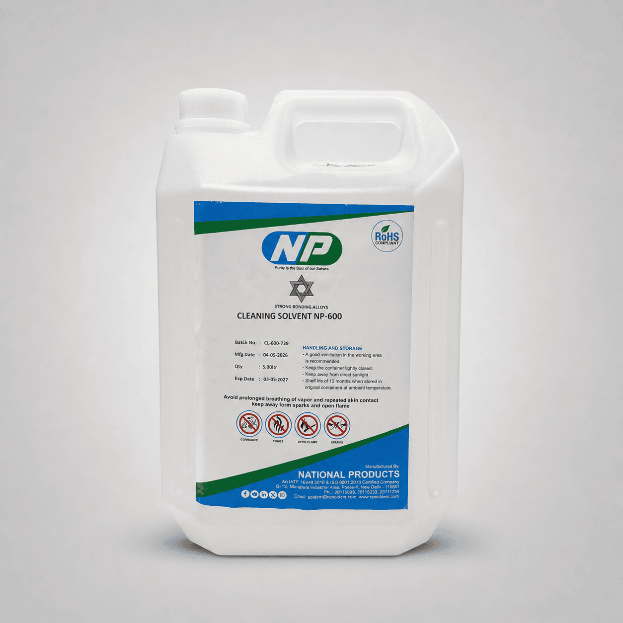 CLEANSOL NP-600 (5 Litre)