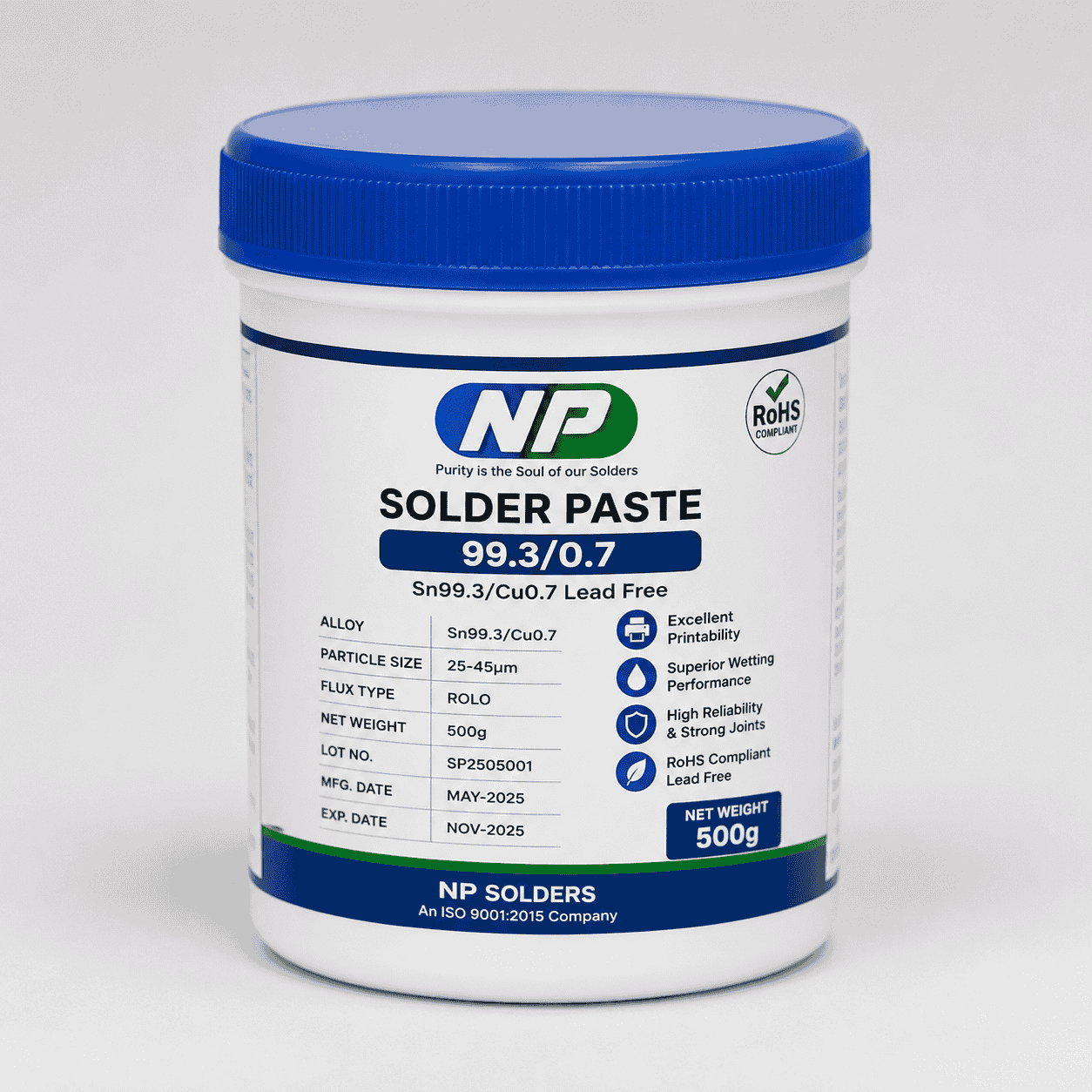 LEAD FREE SOLDER PASTE (500 G)