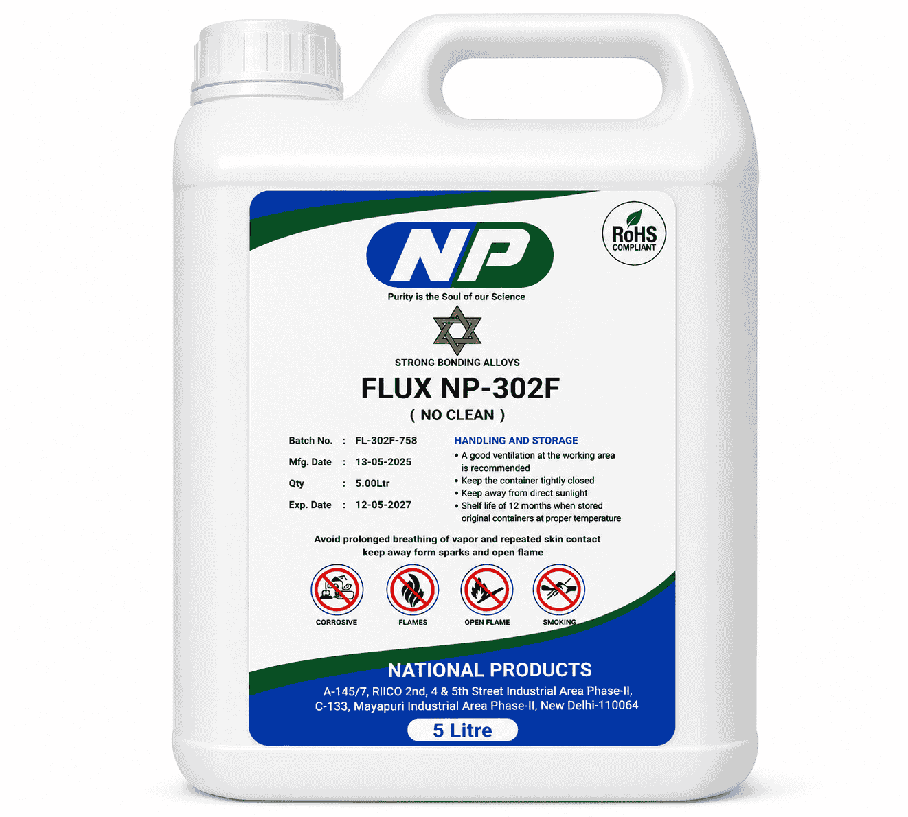 Flux NP 302F 5 (Litre)